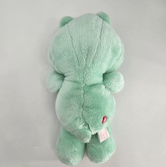 Carebear vintage plushy bed tine bear 1983 green moon 14" - Picture 2 of 5
